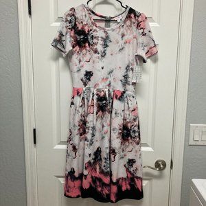 BNWT Lularoe Amelia Large Tie Dye Dress